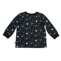 Outer Space Organic Cotton Long Sleeve Crewneck