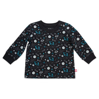 Outer Space Organic Cotton Long Sleeve Crewneck