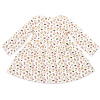 Wildflowers Organic Cotton Long Sleeve Forever Dress
