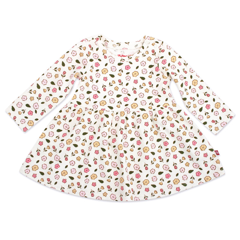 Wildflowers Organic Cotton Long Sleeve Forever Dress