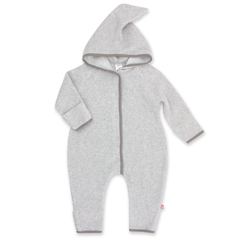 Cozie Elf Suit - Heather Gray