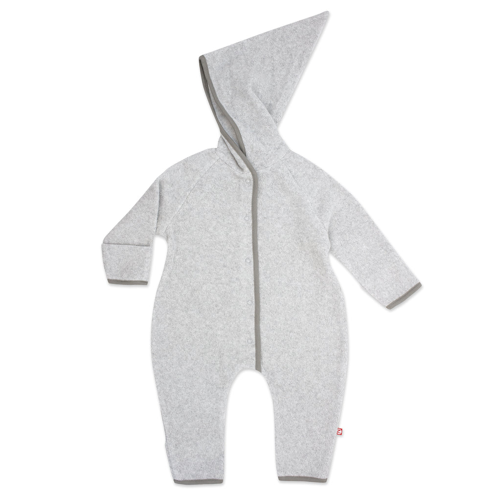 Cozie Elf Suit - Heather Gray