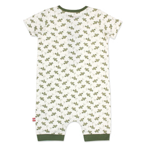 Zutano baby One Piece Airplanes Organic Cotton Henley Bodysuit