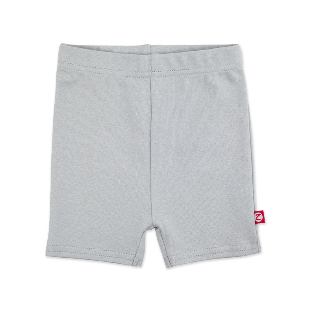 Organic Cotton Bike Short - Light Gray