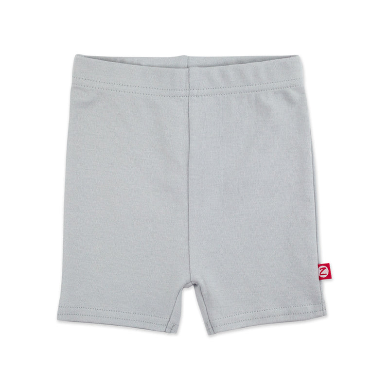 Organic Cotton Bike Short - Light Gray