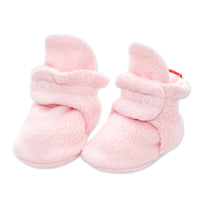 Cozie Fleece Baby Bootie - Baby Pink