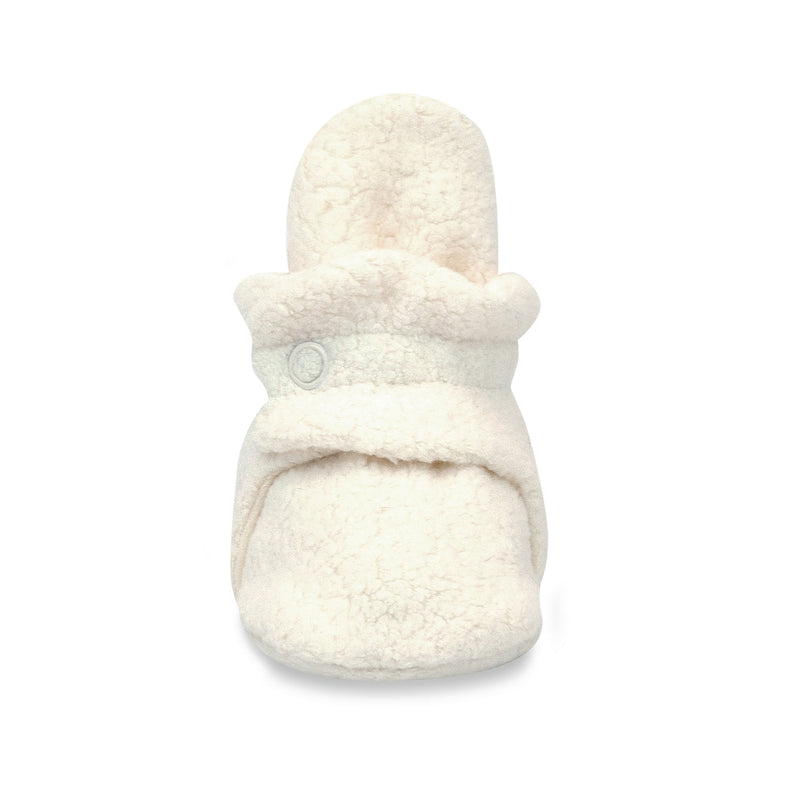 Cozie Fleece Baby Bootie - Cream