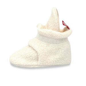 Cozie Fleece Baby Bootie - Cream