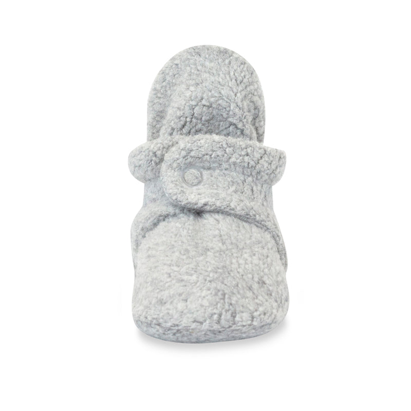 Cozie Fleece Baby Bootie - Heather Gray