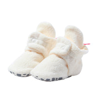 Cozie Gripper Baby Bootie - Cream