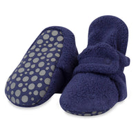 Cozie Fleece Gripper Baby Bootie - True Navy