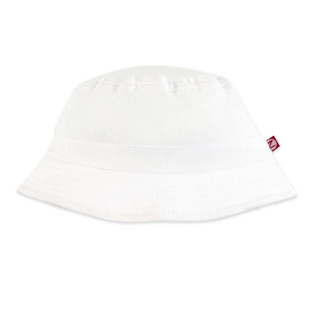 Bucket Sun Hat - White