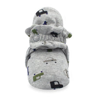 Zutano baby Bootie City Cars Organic Cotton Gripper Baby Bootie
