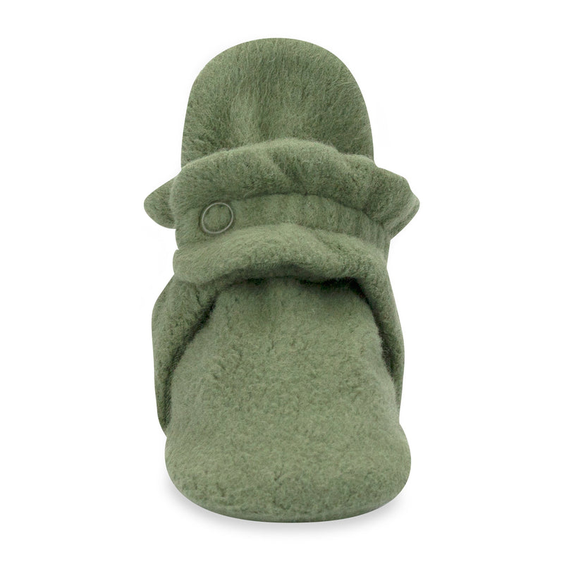 Zutano baby Bootie Cozie Fleece Baby Bootie - Olive