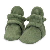 Zutano baby Bootie Cozie Fleece Baby Bootie - Olive