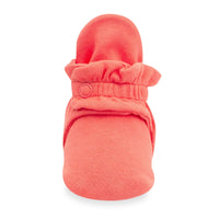 Zutano baby Bootie Organic Cotton Gripper Baby Bootie - Coral