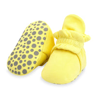Zutano baby Bootie Organic Cotton Gripper Baby Bootie - Popcorn