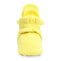 Zutano baby Bootie Organic Cotton Gripper Baby Bootie - Popcorn