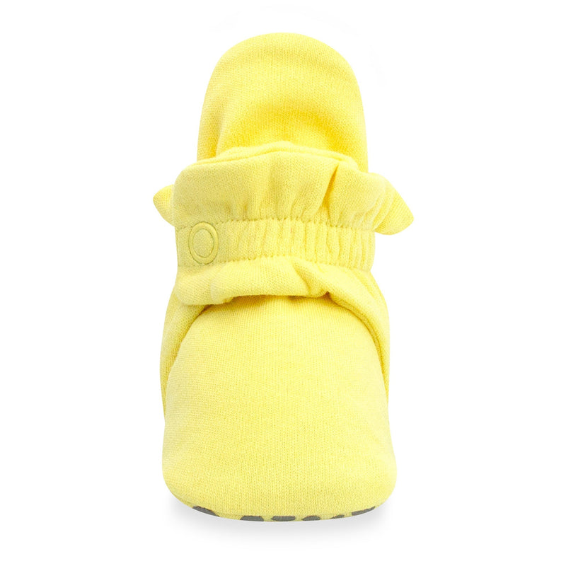 Zutano baby Bootie Organic Cotton Gripper Baby Bootie - Popcorn