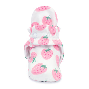 Zutano baby Bootie Strawberries Organic Cotton Gripper Baby Bootie