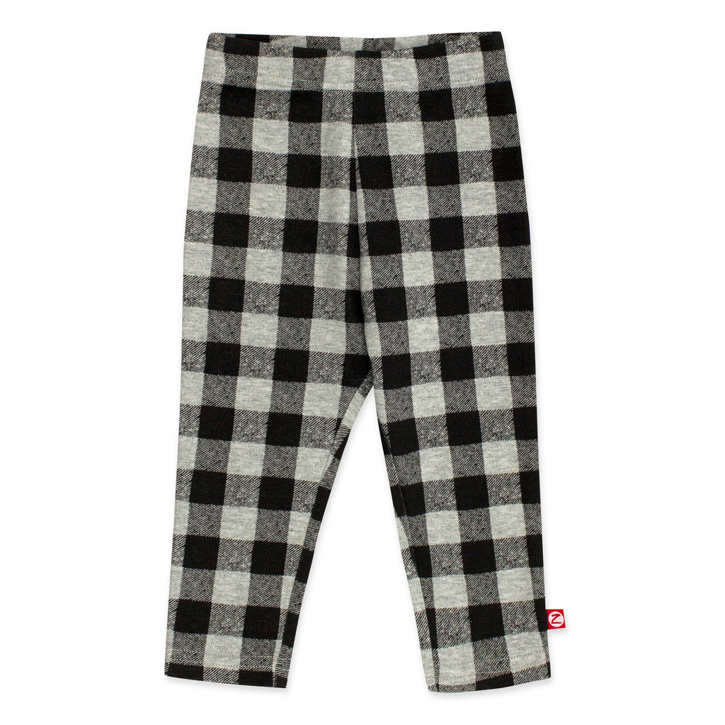 Zutano baby Bottom Buffalo Check Organic Cotton Legging