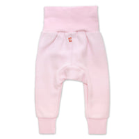 Zutano baby Bottom Cozie Fleece Cuff Pant- Baby Pink