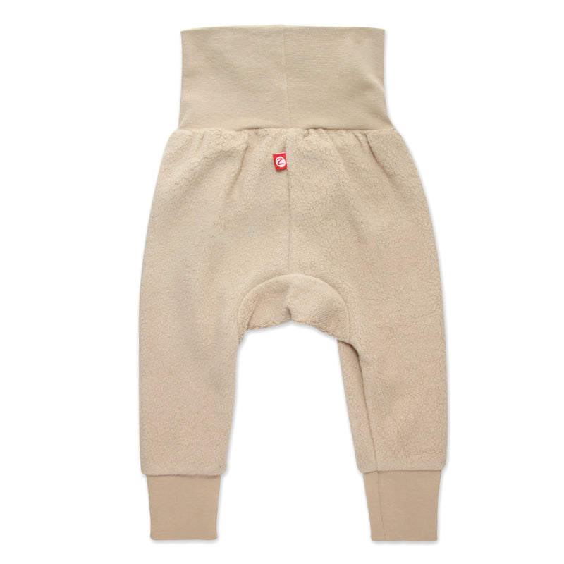 Zutano baby Bottom Cozie Fleece Cuff Pant- Khaki
