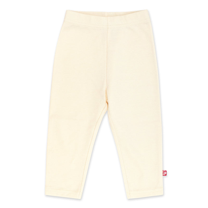 Zutano baby Bottom Organic Cotton Legging - Cream