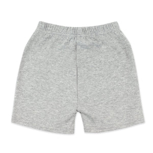 Zutano baby Bottom Organic Cotton Short - Heather Gray