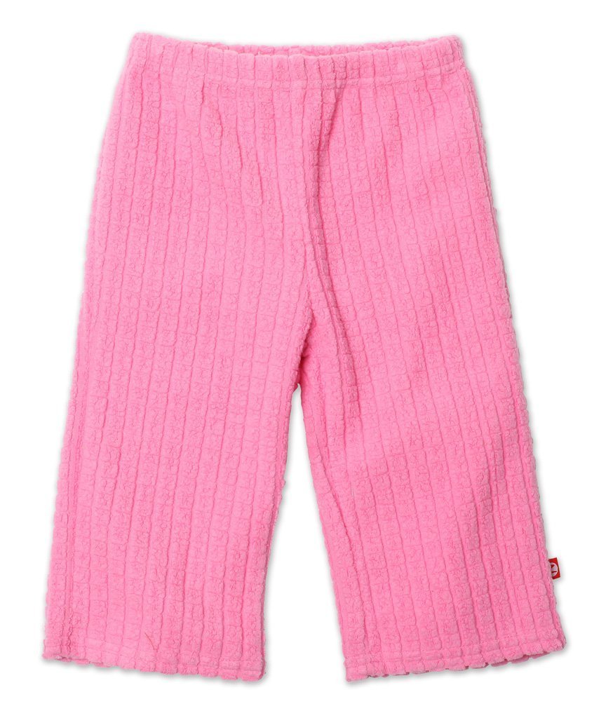 Zutano baby Bottom Waffle Cozie Pants - Hot Pink