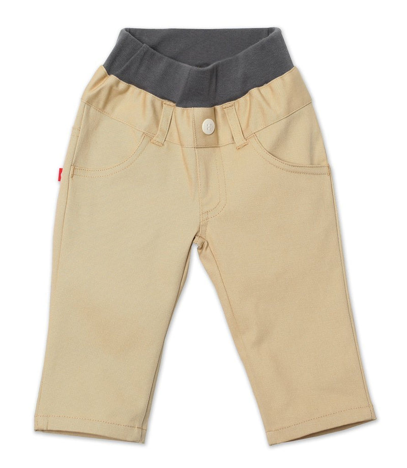 Zutano baby Bottom Woven Baby Pants - Tan