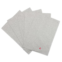 Zutano baby Burp Cloth Solid Organic Cotton Burp Cloth 5 Pack - Heather Gray