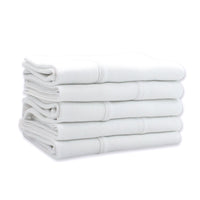 Zutano baby Burp Cloth Solid Organic Cotton Burp Cloth 5 Pack - White