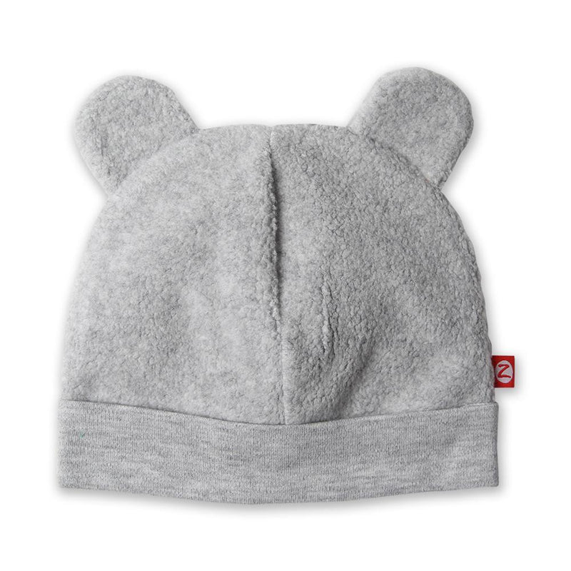 Zutano baby Hat Cozie Fleece Hat - Heather Gray