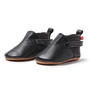 Zutano baby Shoe Black Leather Baby Shoe