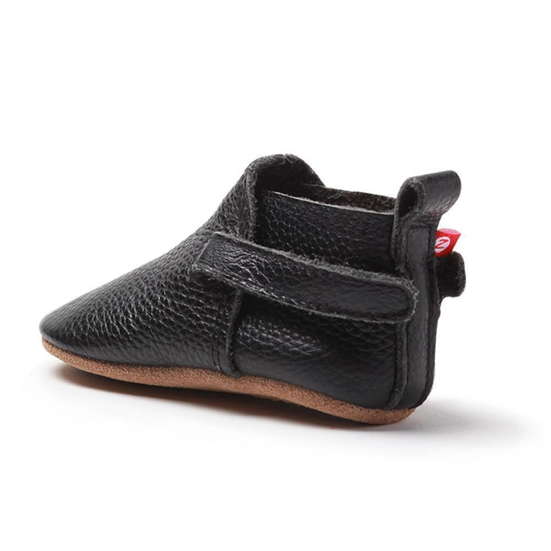 Zutano baby Shoe Black Leather Baby Shoe