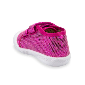 Zutano baby Shoe Nina Double V Baby Shoe - Azalea Sparkle