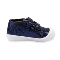 Zutano baby Shoe Nina Double V Baby Shoe - Navy Sparkle