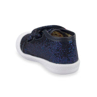 Zutano baby Shoe Nina Double V Baby Shoe - Navy Sparkle