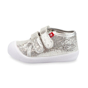 Zutano baby Shoe Nina Double V Baby Shoe - Silver Sparkle