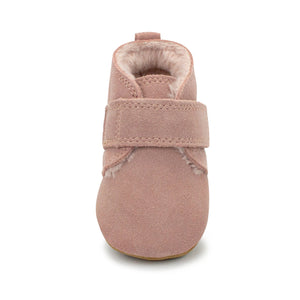 Zutano baby Shoe Pink Leather Fur Lined Shoe