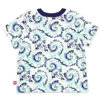 Zutano baby Top Tie Dye Organic Cotton Pocket Tee