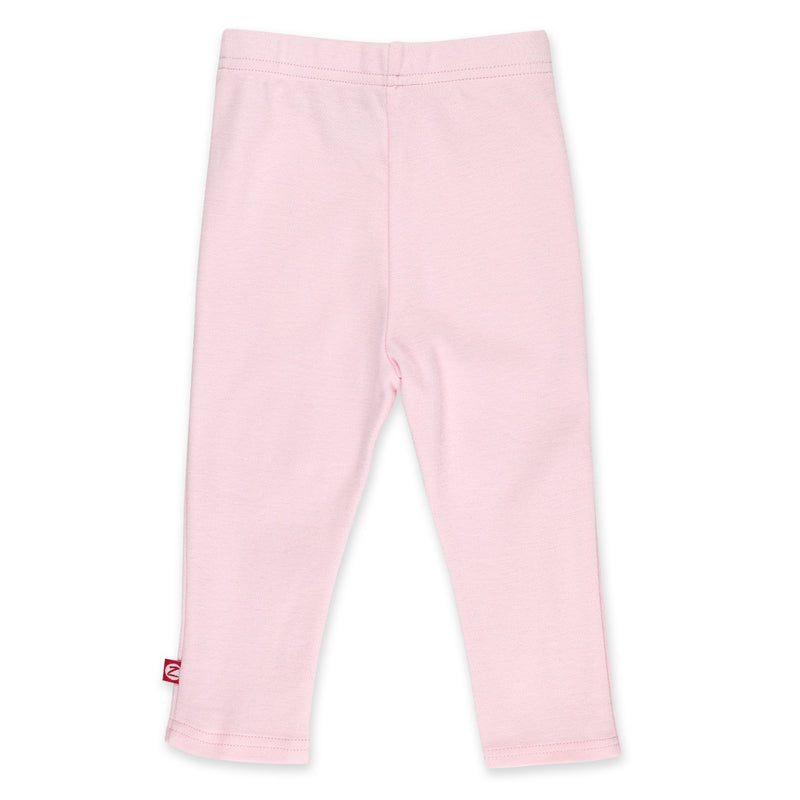 Zutano Bottom Solid Legging - Baby Pink