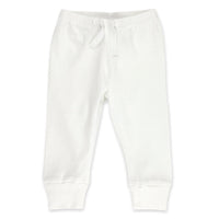 Zutano Bottom Solid Rib Pant - White