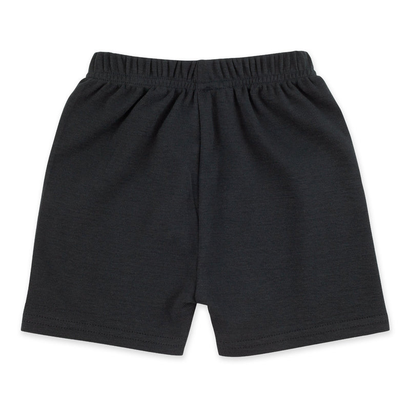 Zutano Bottom Solid Short - Black