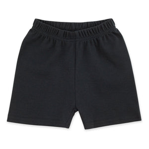 Zutano Bottom Solid Short - Black