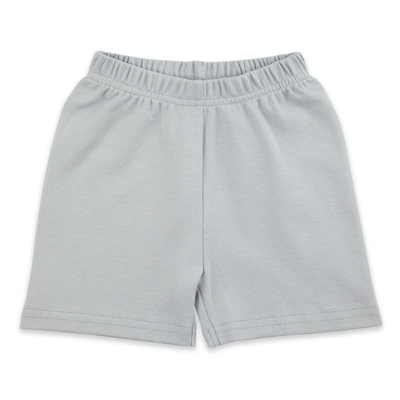 Zutano Bottom Solid Short - Light Gray