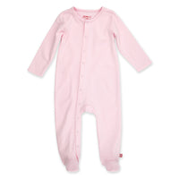 Zutano One Piece Solid Footie - Baby Pink