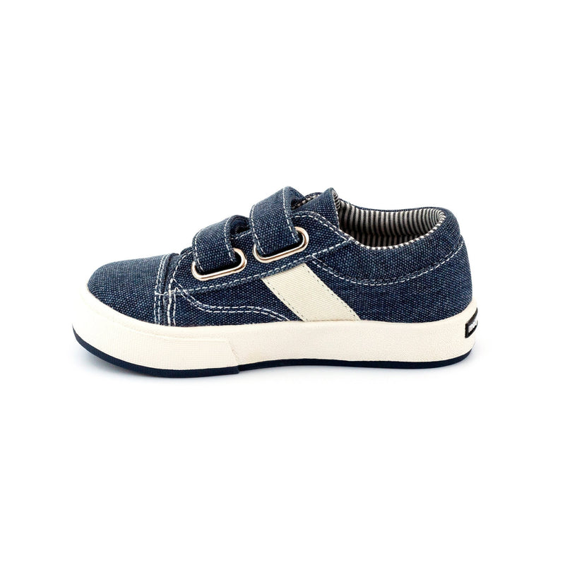 Zutano Shoe Miles Double V Kids Shoe - Navy