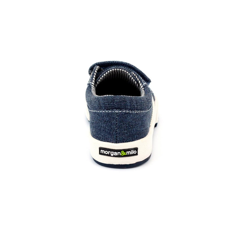 Zutano Shoe Miles Double V Kids Shoe - Navy